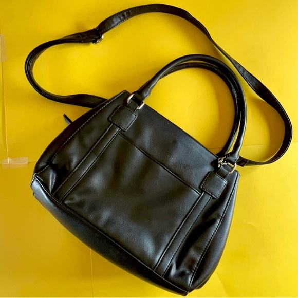 NICHOLE MILLER BLACK SHOULDER HAND BAG - Picture 3 of 7